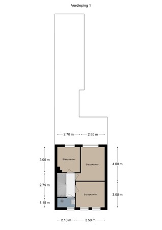 Floorplan - Paumstraat 53, 6351 BA Bocholtz